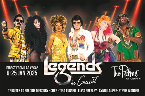 Legends In Concert returns to Crown Melbourne .